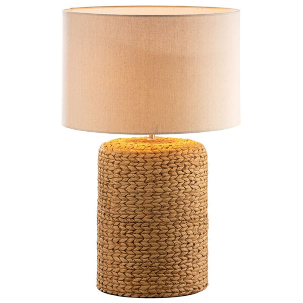 Allegan Cement Bast Table Lamp In Natural