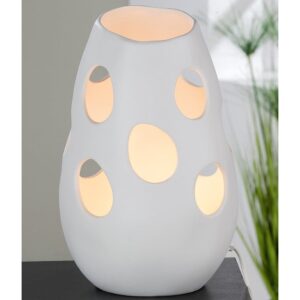 Allston Ceramics Nazareth Conical Table Lamp In White